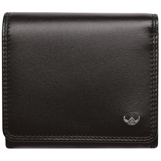 Golden Head Polo Wallet RFID protection Leather 10 cm