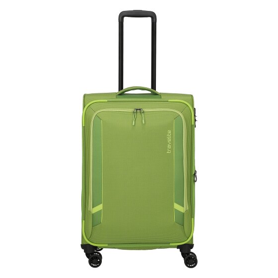 Travelite Corsiica 4 wheels Trolley M 67 cm with expansion pleat
