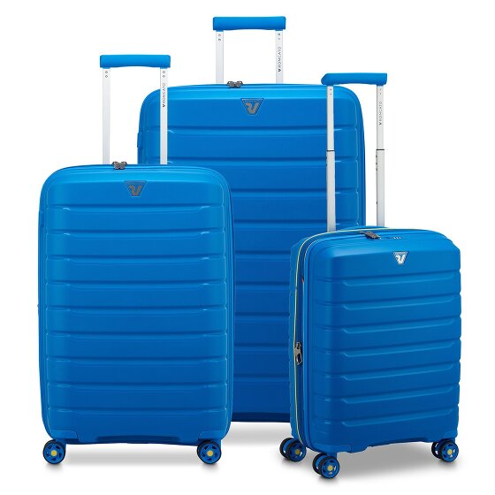 Roncato B-Flying Move 4 wheels Suitcase set 3-piece with expansion pleat