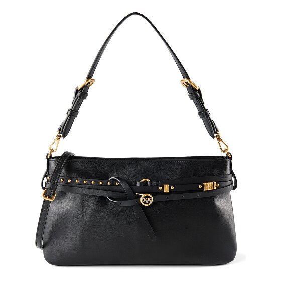 PINKO Belt Bag Classic Shoulder Bag Leather 33 cm