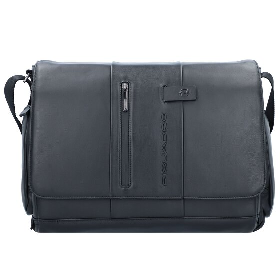 Piquadro Urban Messenger leather 43 cm laptop compartment