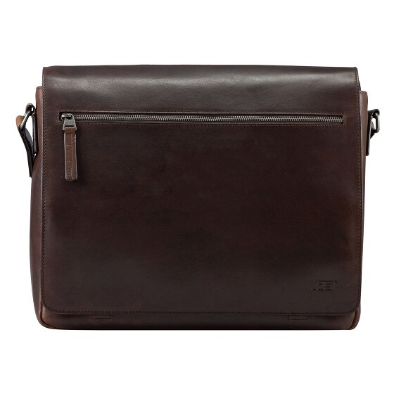 Jost Lund Briefcases Messenger Leather 41.5 cm Laptop compartment