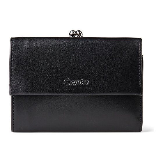 Esquire Silk Wallet RFID protection Leather 13 cm