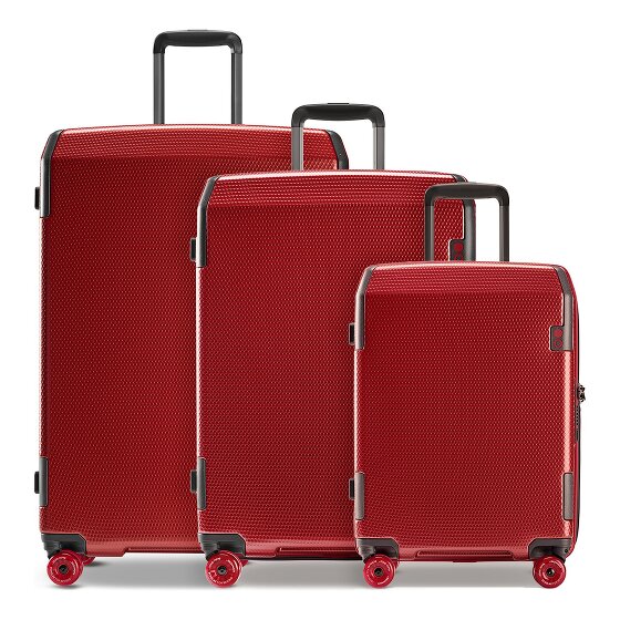 Echolac Logic Pro 4 wheels Suitcase set 3-piece with expansion pleat