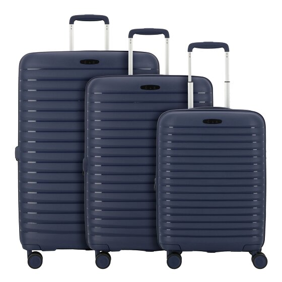 d&n Travel Line 4500 4 wheels Suitcase set 3-piece with expansion pleat d&n Travel Line 4500 4 wheels Suitcase set 3-piece with expansion pleat