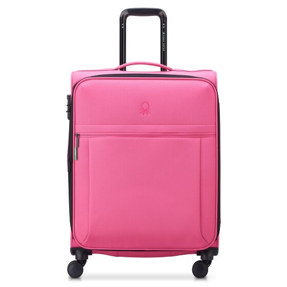 Delsey Paris x United Colors of Benetton BE 4-wheeled trolley 65 cm with expansion fold