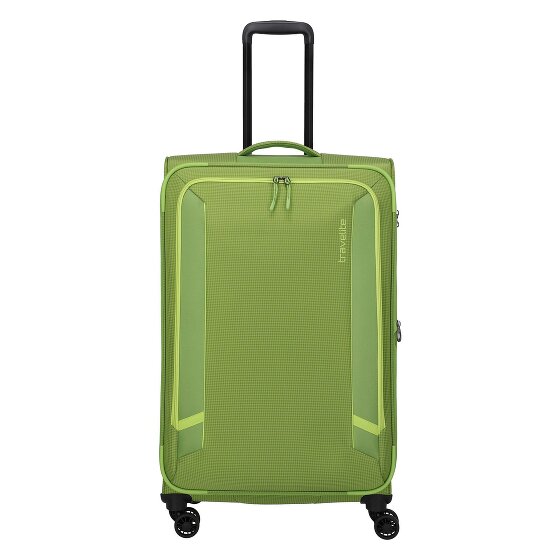 Travelite Corsiica 4 wheels Trolley L 77 cm with expansion pleat