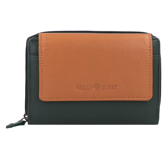 Greenburry Nappa Wallet RFID protection Leather 14 cm