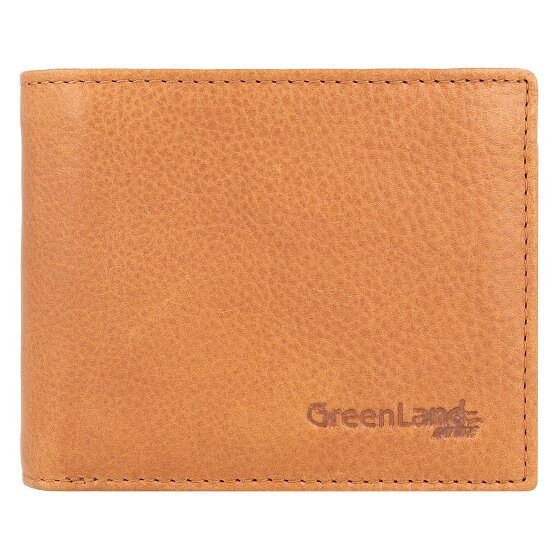 Greenland Nature GreenLand NATURE Wallet RFID protection Leather 12 cm
