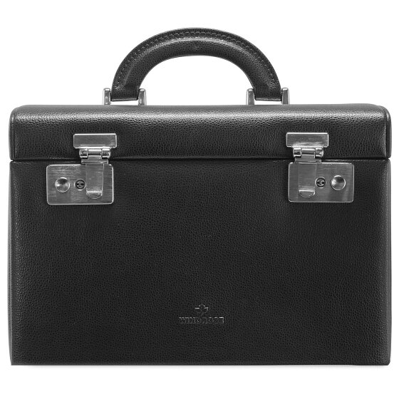 Windrose Beluga jewelry case 26.5 cm leather