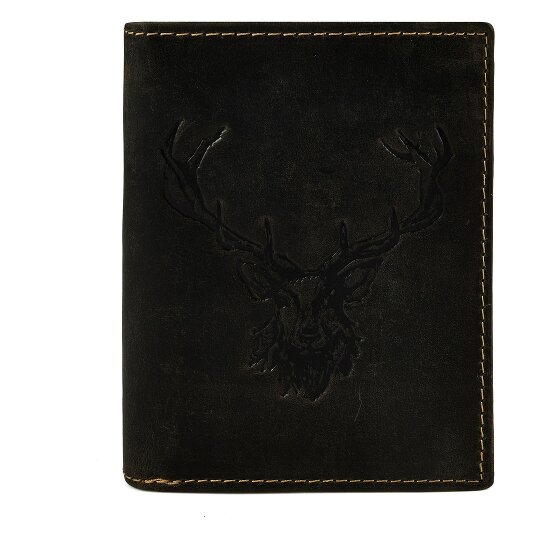 Greenburry Vintage wallet deer leather 9.5 cm