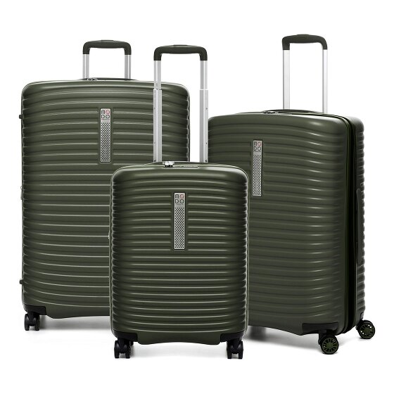 MODO by Roncato Vega 4 wheels Suitcase set 3-piece with expansion pleat