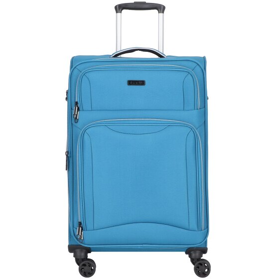 d&n Travel Line 9204 4 wheels Trolley M 66 cm with expansion pleat