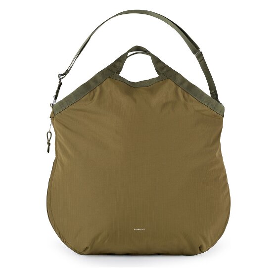 Sandqvist Grid Handbag 40 cm with expansion pleat