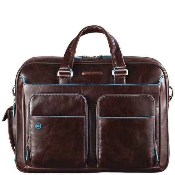 Piquadro Blue Square briefcase leather 41 cm laptop compartment