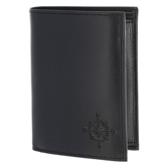 oxmox Leather Wallet RFID protection Genuine Leather 13 cm