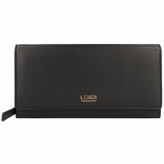 L.Credi Evelyn wallet leather 20 cm