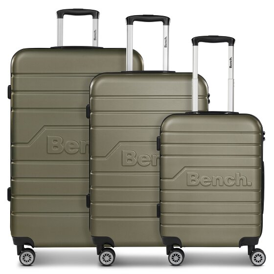 Bench Seattle 4 wheels Suitcase set 3-piece