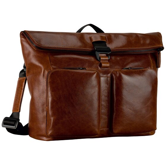 Leonhard Heyden Porto Messenger Leather 38 cm