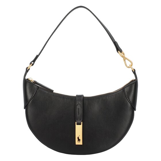 POLO RALPH LAUREN Polo ID Shoulder Bag Genuine Leather 26 cm