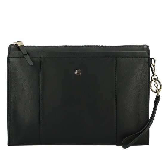 Piquadro Circle tablet clutch bag leather 30.5 cm