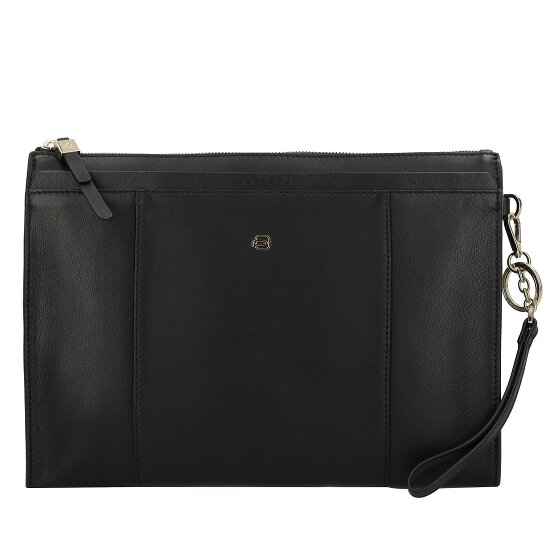 Piquadro Circle tablet clutch bag leather 30.5 cm