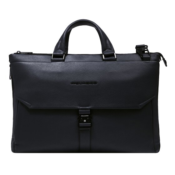 Piquadro Than Briefcase Leather 43 cm Laptop compartment with expansion pleat