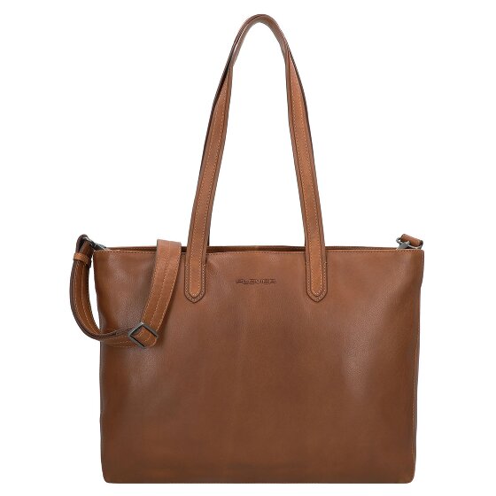 Plevier Power Shopper Bag Genuine Leather 31 cm Laptop compartment