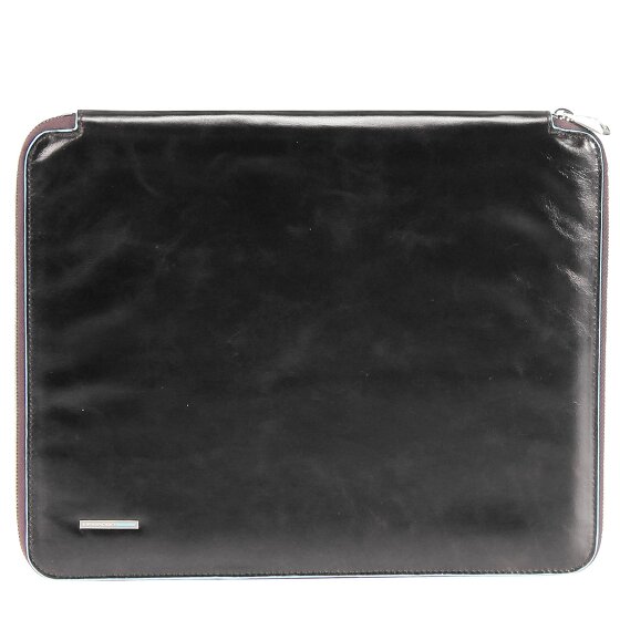 Piquadro Blue Square writing case Din A4 leather 27 cm