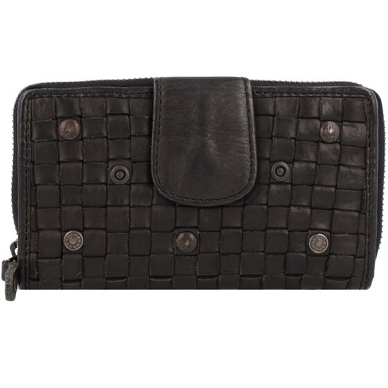 Harbour 2nd Soft Weaving Lucinda Wallet Leather 16 cm