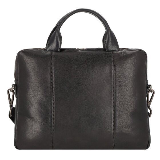 Leonhard Heyden Roma briefcase leather 38 cm laptop compartment