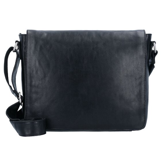 Leonhard Heyden Cambridge Messenger leather 32 cm laptop compartment