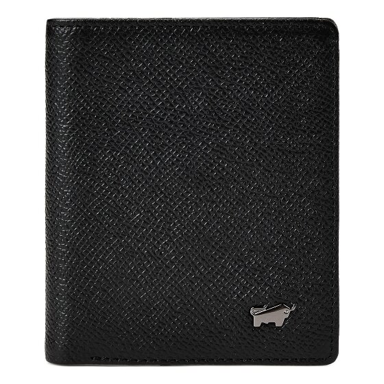 Braun Büffel Robin Credit card case RFID protection Genuine Leather 8 cm