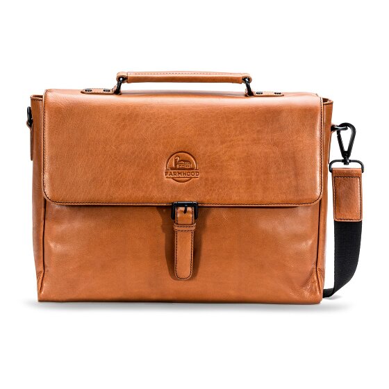 Farmhood Memphis Briefcase Leather 39 cm Farmhood Memphis Briefcase Leather 39 cm