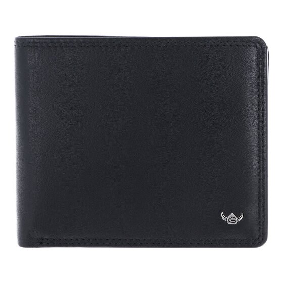 Golden Head Polo Wallet RFID protection Genuine Leather 12 cm