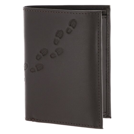 oxmox Leather Wallet RFID protection Genuine Leather 10 cm