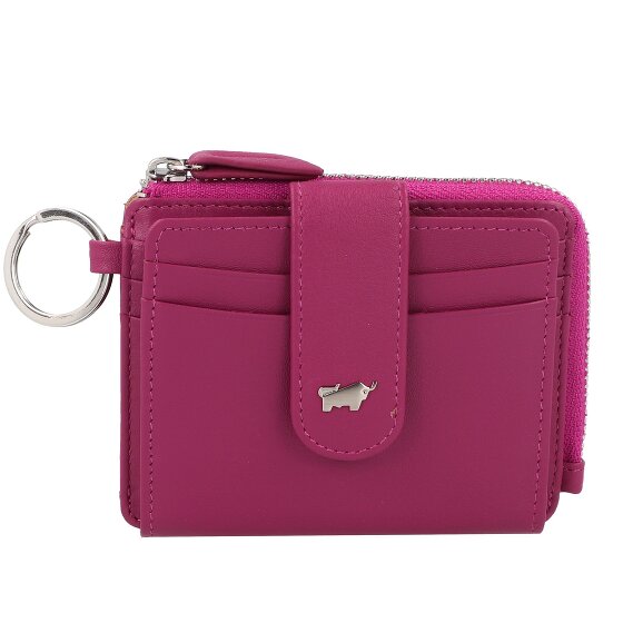 Braun Büffel Joy Credit card case RFID protection Leather 11 cm