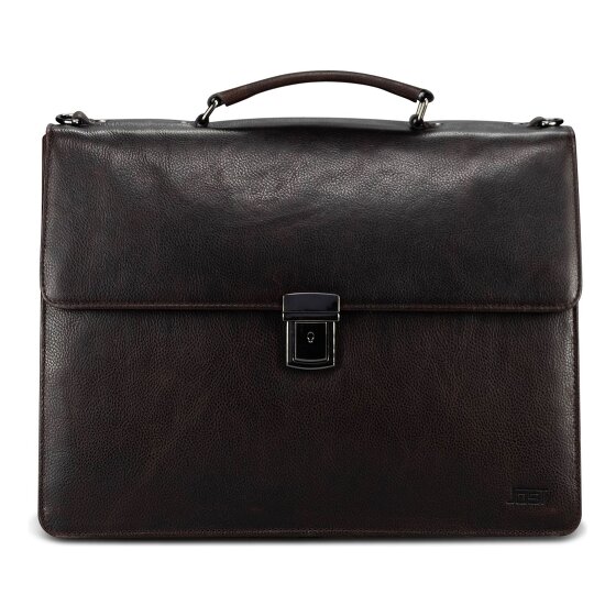 Jost London Briefcase Genuine Leather 40 cm Laptop compartment