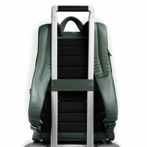 Piquadro Russel Daypack Leather 39 cm Laptop compartment