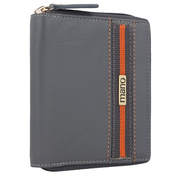 mano Don Leonardo wallet RFID leather 10 cm