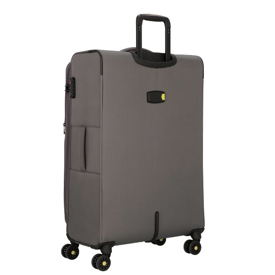 d&n Travel Line 9704 4 wheels Trolley L 78 cm with expansion pleat