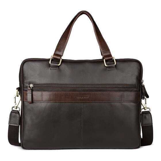 Bugatti Ryan Briefcase Genuine Leather 39 cm Laptop compartment