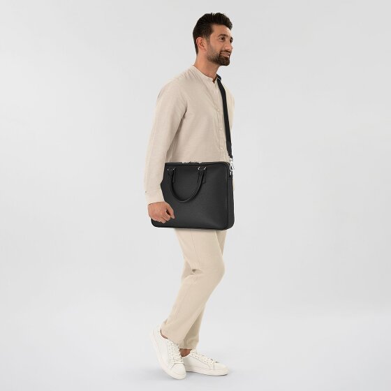 Boss New Crosstown Briefcase Leather 38 cm Laptop compartment