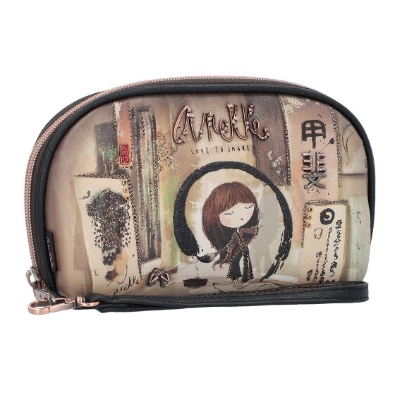 Anekke Shoen Black Wallet RFID protection 22 cm
