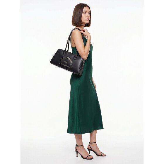 Karl Lagerfeld Daily Shoulder Bag Genuine Leather 33 cm