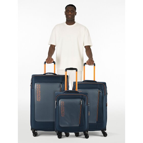 American Tourister Aktivus 4 wheels Suitcase set 3-piece with expansion pleat