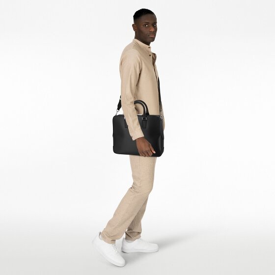 Boss Luminary Briefcase Leather 38 cm Laptop compartment