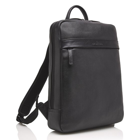 Castelijn & Beerens Bravo backpack RFID leather 41 cm laptop compartment