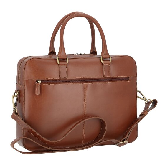 Bugatti Remo Briefcase Leather 40 cm Laptop compartment