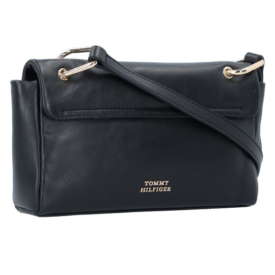 Tommy Hilfiger Pushlock Shoulder bag Leather 22 cm